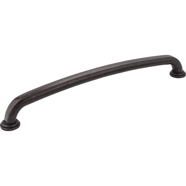 Jeffrey Alexander 12" Center-to-Center Distressed Oil Rubbed Bronze Bremen 1 Appliance Handle 527-12DMAC - main